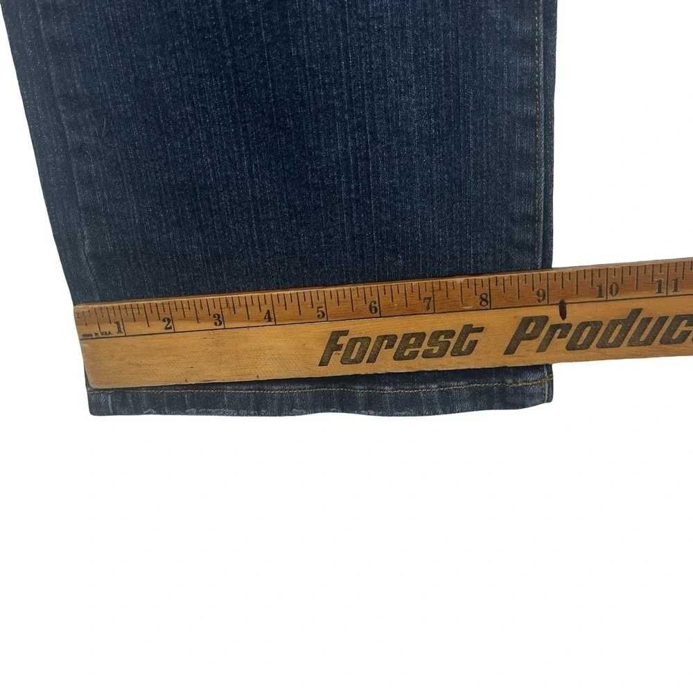 Vintage L.A. Blues Jeans‎ Womens 31x31 Sz 12 Straight Leg Dark Wash Denim